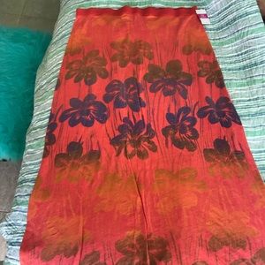 FRESH PRODUCE long skirt - multi colored